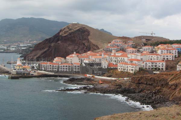 Una de las calas de Caniçal