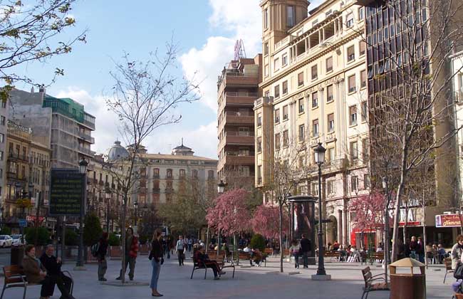 calles céntricas de Granada