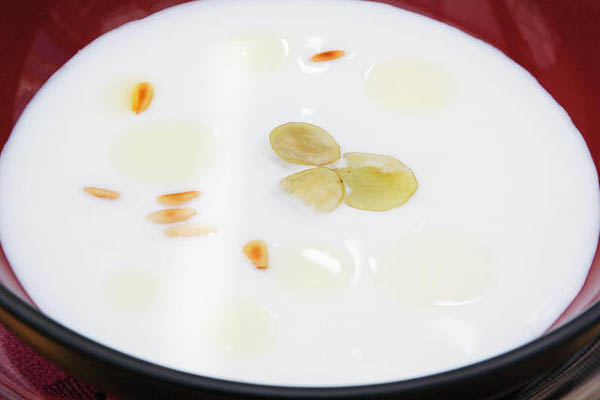 Ajo Blanco típico de Córdoba