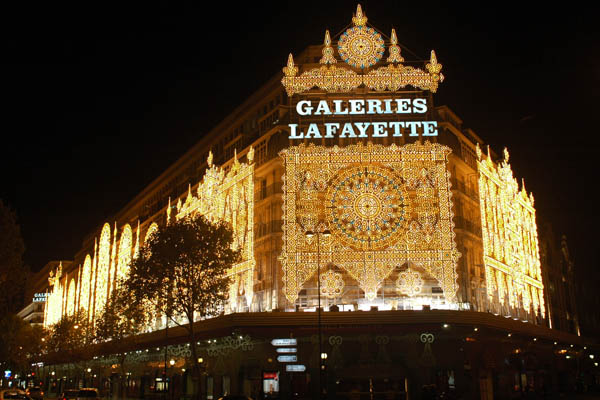 Las Galerías Lafayette concetran las tiendas más importantes en un espacio muy especial