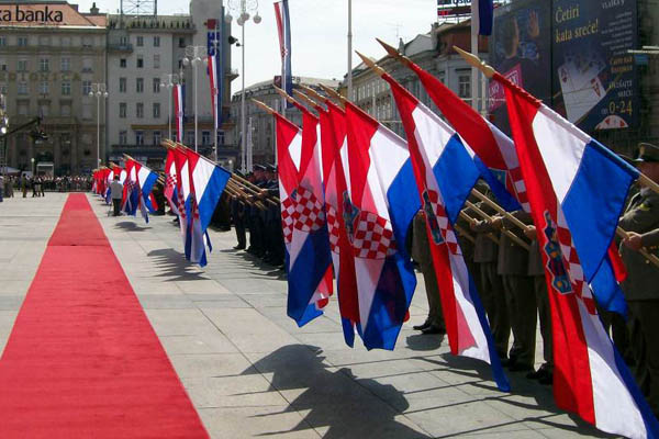 Fiesta del día nacional de Croacia