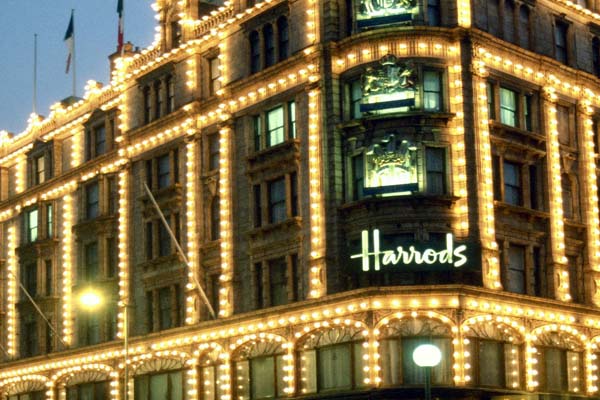 Galería Comercial Harrods de Londres