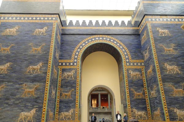 Puerta de Babilonia en el Museo de Pérgamo