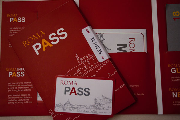 Tarjeta Roma Pass para turistas