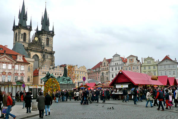 Semana santa en Praga, los lugares más importantes presentan otro aspecto