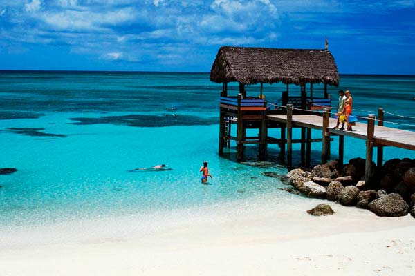 Una de las fantásticas playas que puedes encontrar en Bahamas