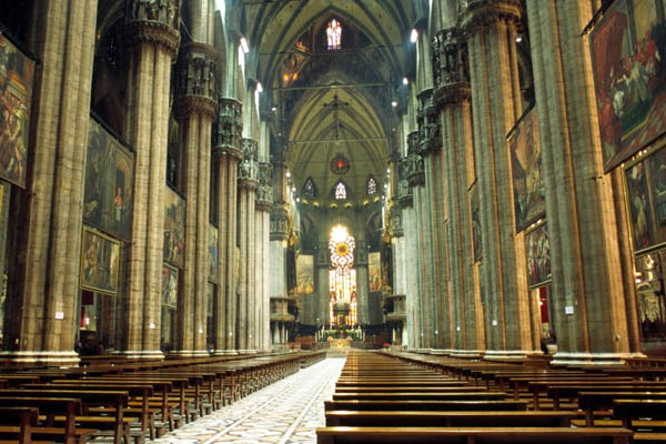Interior de la Catedral del Duomo