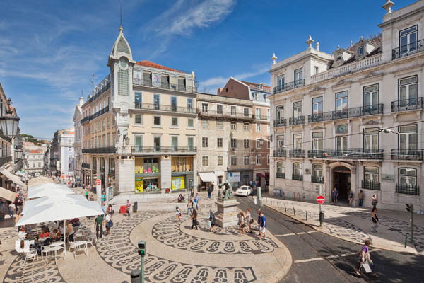 Plaza del centro de Lisboa