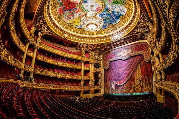 Ópera Garnier en París