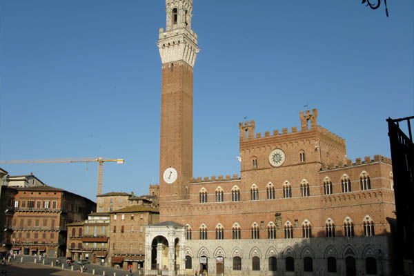 La Piazza del Campo en Siena