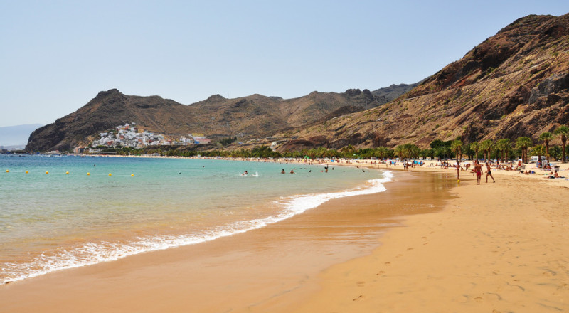 Playa Teresitas en Tenerife