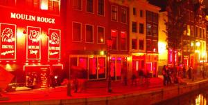 Apartamentos en el Barrio Rojo de Ámsterdam