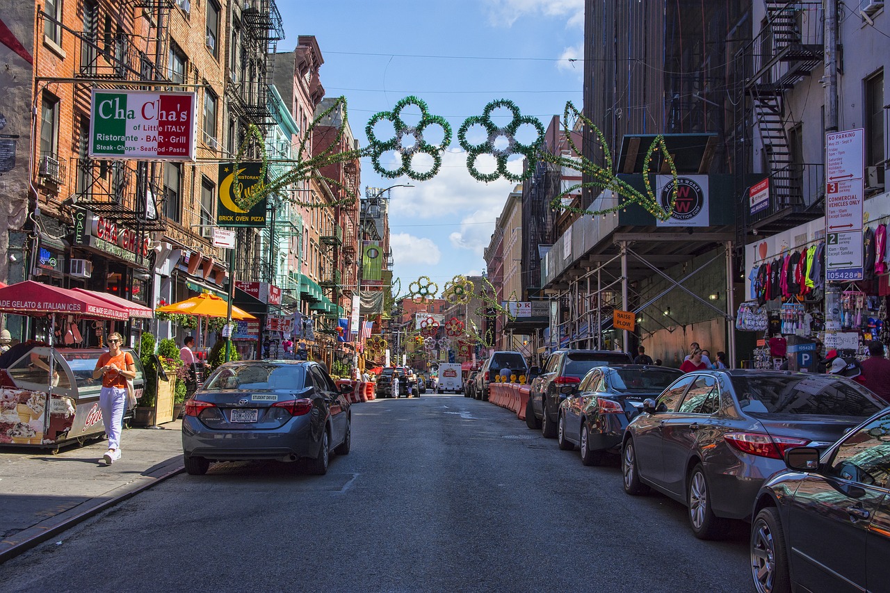 Barrio de little italy en ny