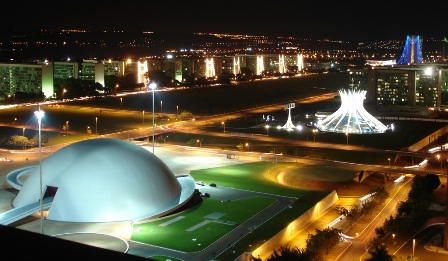 Brasilia de noche