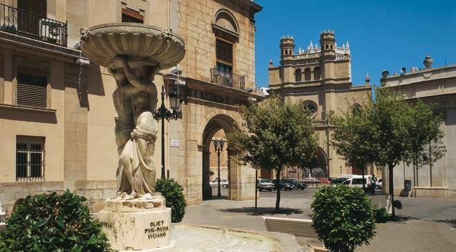 Plaza en Castellón de la plana