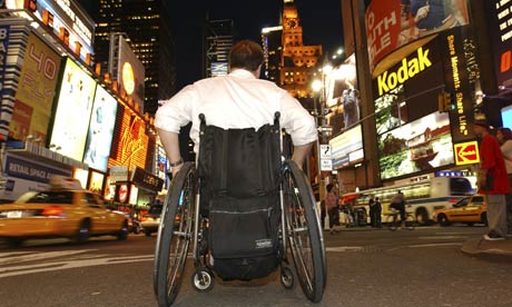 Nueva York en silla de ruedas
