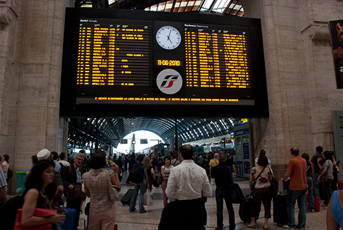 Estacion de tren de Milán