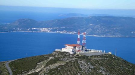 Plano aéreo de una zona del litoral