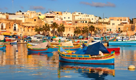 Puerto en Malta