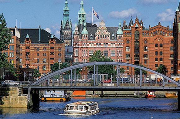 cauce fluvial urbano en alemania