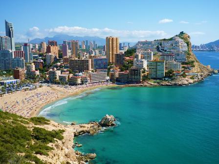 Una de las playas de Alicante ciudad