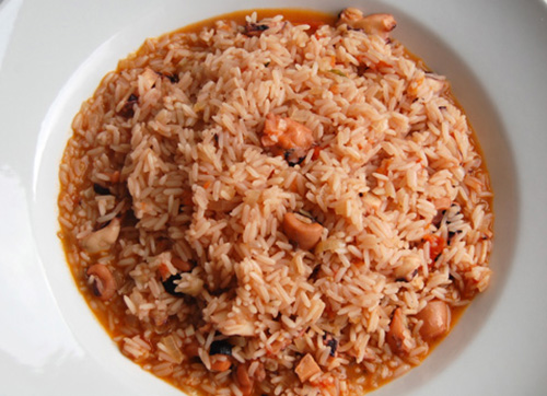 arroz com polvo