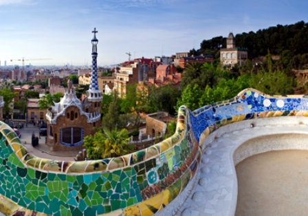 Otra imagen del parque Guell