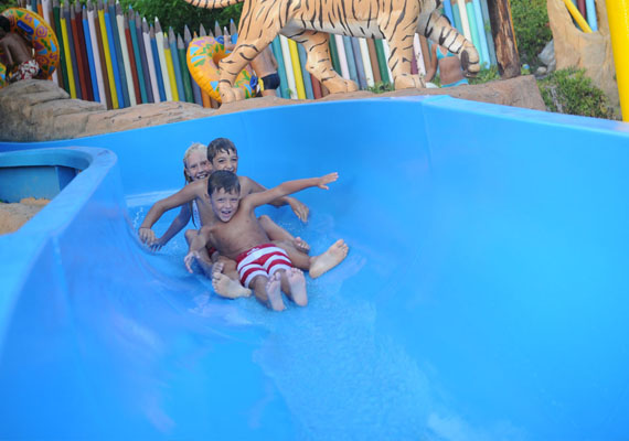 Parque acuático de Aqualandia en Benidorm