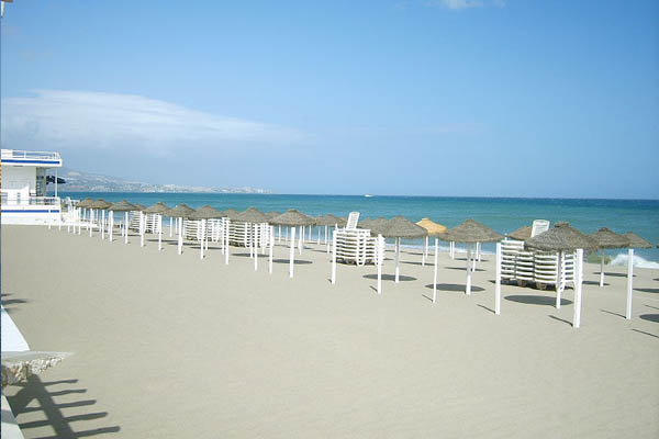 Playa de los Boliches en Fuengirola