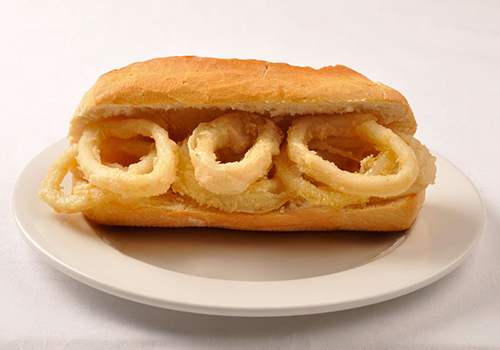 Bocadillo de calamares