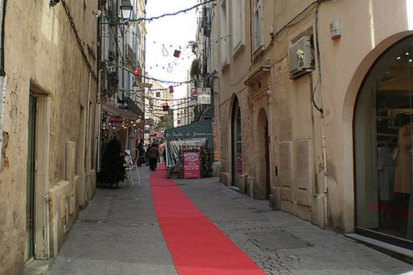 Calle de la zona de Ecusson