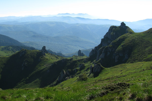 Paisaje de los Cárpatos