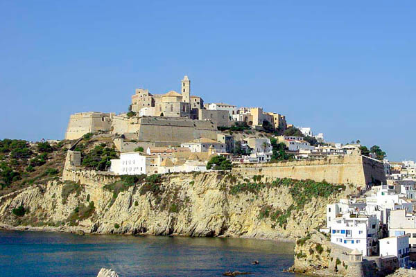 Castillo de Ibiza en la ciudad