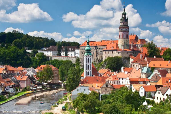 Cesky Krumlov, una de las poblaciones más bonitas del país