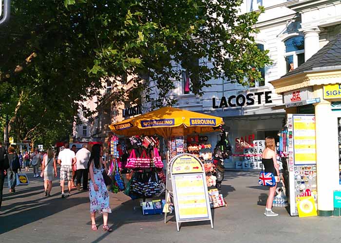 Compras en Berlín, en la zona de Kurfürstendamm