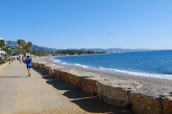 La Costa del Sol presenta buenas temperaturas los meses de invierno