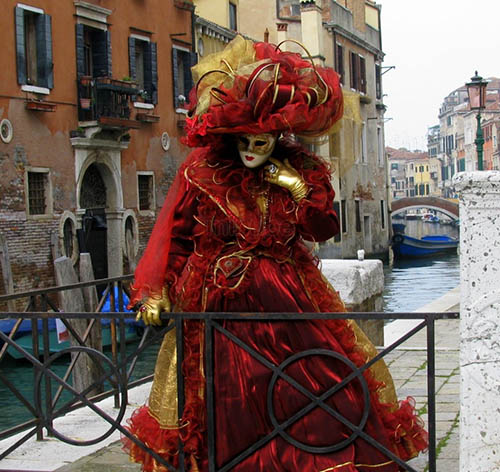 Disfraz carnaval venecia