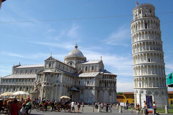 Pisa está repleta de zonas que podemos contemplar