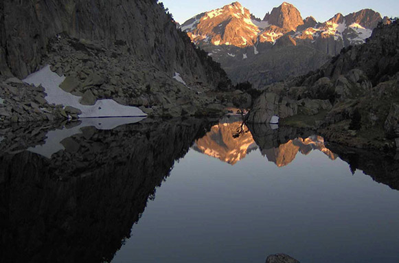 Paisaje de los pirineos