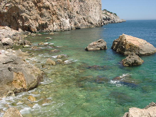 Cala rocosa en L Estartit