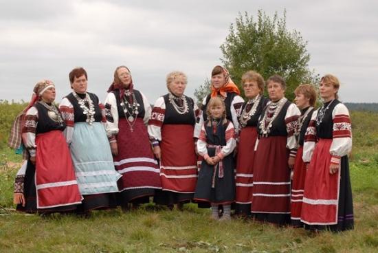 Traje tipico de estonia