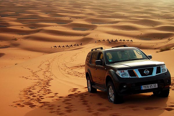 Existen diferentes tours en 4x4 por los alrededores de Marrakech