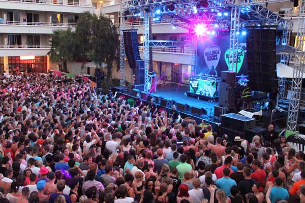 En Mallorca se celebran diferentes festivales durante los meses de verano