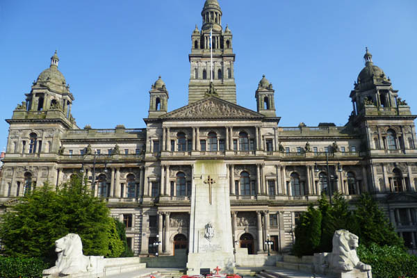 Glasgow City Chambers, un edificio emblemático de la ciudad