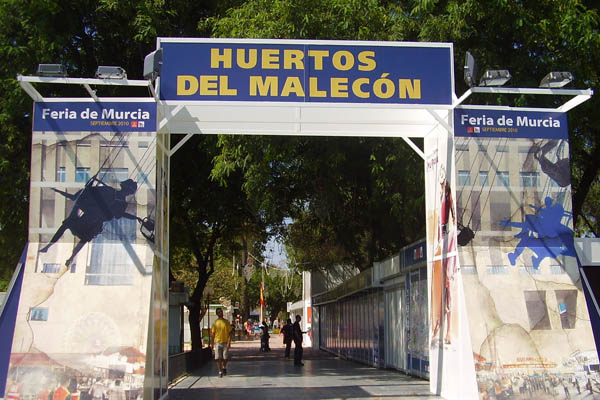 Huertos de Malecón en Murcia