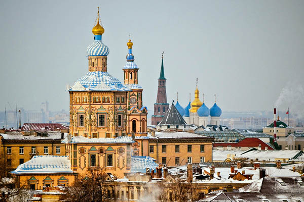 Imagen de Kazan en invierno
