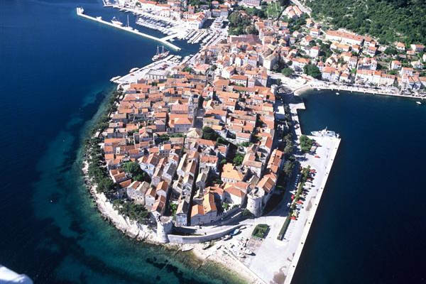 Ciudad amurallada de Korcula