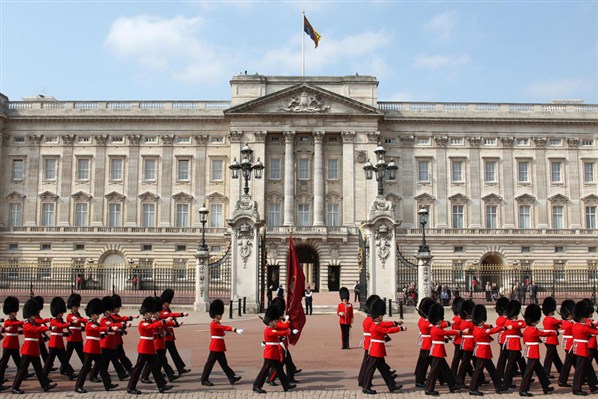 Cambio de guardia en buckingham