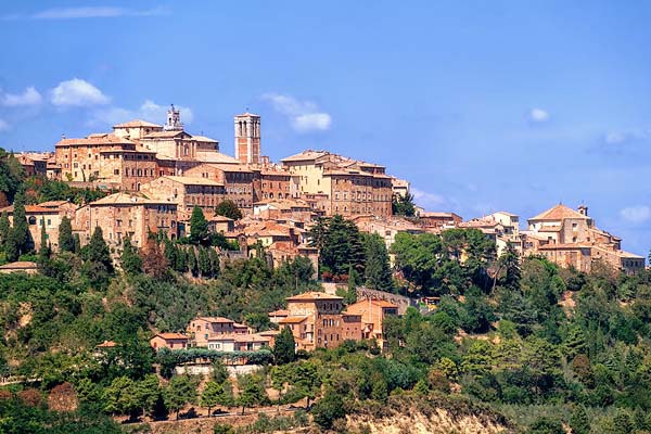 Montepulciano en la Toscana