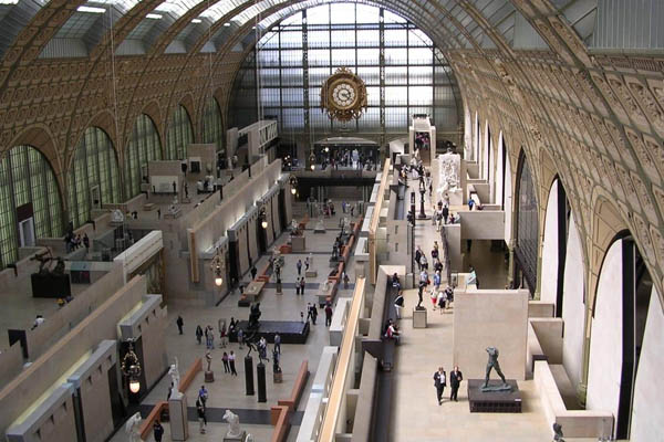 Galería de arte en el Museo Orsay
